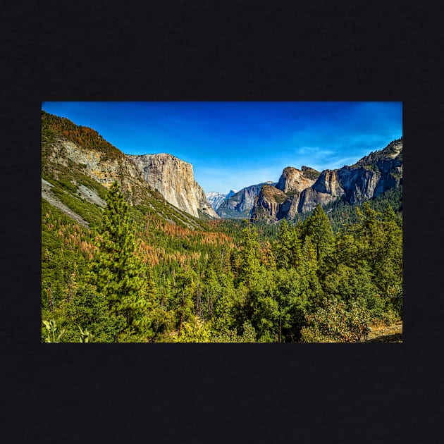 Tunnel View, El Capitan Half Dome Cathedral Rocks, Yosemite National Park by Gestalt Imagery